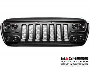 Jeep Gladiator JT Vector Series - Full LED Grille - Bright White